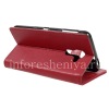 Photo 3 — حقيبة جلد افتتاح الأفقي "كلاسيكي" لBlackBerry DTEK60, أحمر