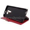 Photo 5 — Leather Case pembukaan horisontal "Classic" untuk BlackBerry DTEK60, merah