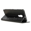Photo 3 — Horizontal Leather Case for the opening Casual BlackBerry DTEK60, The black