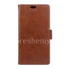Photo 1 — Horizontal Leather Case for the opening Casual BlackBerry DTEK60, Brown