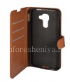 Photo 6 — Funda de cuero horizontal con función de apertura del soporte para el BlackBerry DTEK60, marrón