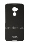 Photo 2 — Firm cover plastic, amboze IMAK Sandy Shell for BlackBerry DTEK60, Black (Black)