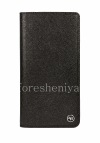 Photo 1 — BlackBerry KEY2 LE জন্য ফ্লিপ কেস সঙ্গে মূল চামড়া ফ্লিপ কেস, ব্ল্যাক (কালো)