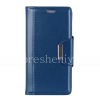 Фотография 1 — Кожаный чехол-книжка для BlackBerry KEY2 LE, Синий