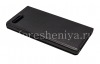 Фотография 4 — Оригинальный кожаный чехол с открывающейся крышкой Flip Case для BlackBerry KEY2, Черный (Black)