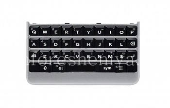 لوحة المفاتيح الأصلية باللغة الإنجليزية مع لوحة ، عنصر اللمس وماسح ضوئي لبصمة BlackBerry KEY2