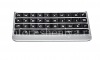 Photo 5 — Original English keyboard assembly with a board, a touch element and a fingerprint scanner for BlackBerry KEY2, Silver, QWERTY