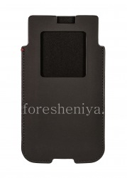 Isikhumba Original Pocket sleeve se Case-ephaketheni BlackBerry KEYone, Black (Black)
