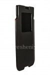 Photo 3 — Original Leather Pocket-Hülsen-Kasten-Tasche BlackBerry Keyone, Black (Schwarz)