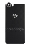 Photo 1 — Original ikhava emuva BlackBerry KEYone, Carbon abamnyama (Carbon Black)
