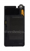 Photo 2 — sampul belakang asli untuk BlackBerry KEYone, Karbon hitam (Carbon Black)
