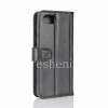 Фотография 3 — Кожаный чехол горизонтально открывающийся "Классика" для BlackBerry KEYone, Черный