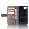 Фотография 4 — Кожаный чехол горизонтально открывающийся "Классика" для BlackBerry KEYone, Эспрессо