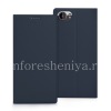 Photo 4 — حقيبة جلد افتتاح الأفقي "مات" لBlackBerry KEYone, اللون النيلي