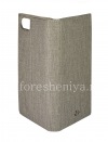 Фотография 3 — Кожаный чехол горизонтально открывающийся Vili Folio для BlackBerry KEYone, Серый
