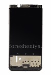 Фотография 1 — Экран LCD + тач-скрин + ободок для BlackBerry KEYone, Металлик