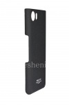 Фотография 3 — Фирменный пластиковый чехол-крышка IMAK Sandy Shell для BlackBerry KEYone, Черный (Black)