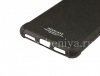 Фотография 5 — Фирменный силиконовый чехол IMAK Silky Case для BlackBerry KEYone, Карбон (Metal Black)