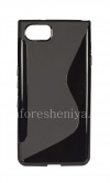 Photo 1 — Etui en silicone pour le compactage Streamline BlackBerry KEYONE, noir
