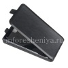 Photo 2 — Etui en cuir pour l'ouverture verticale BlackBerry KEYONE, noir