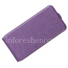 Photo 1 — Funda de piel para abrir verticalmente BlackBerry KEYONE, púrpura