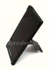 Фотография 8 — Оригинальный чехол с подставкой Flex Shell для BlackBerry Leap, Черный (Black)