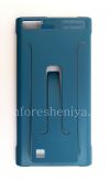 Photo 1 — ব্ল্যাকবেরি Leap জন্য স্ট্যান্ড ফ্লেক্স শেল সঙ্গে মূল কেস, সাগর (ঝড় নীল)