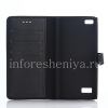 Photo 4 — Horisontal Kulit Kasus dengan fungsi pembukaan Berdiri BlackBerry Leap, hitam