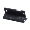 Photo 5 — Leather Case pembukaan horisontal "Kayu" untuk BlackBerry Leap, hitam