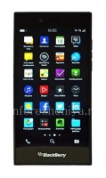Layar LCD + layar sentuh (Touchscreen) + unit dasar untuk BlackBerry Leap, hitam
