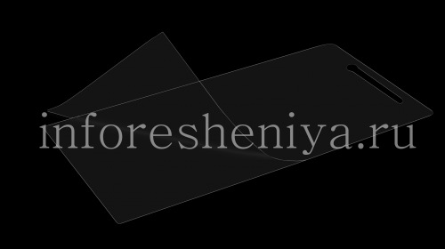 Галерея фотографий товара Защитная пленка для экрана для BlackBerry Leap, Прозрачная (Clear)