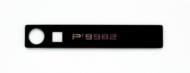 Панель камеры для BlackBerry P'9982 Porsche Design, Черный (Black)