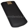 Photo 3 — BlackBerry P'9982 पॉर्श डिजाइन के लिए मूल चमड़े के मामले जेब चमड़ा पॉकेट पीडी, काला