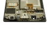 Photo 4 — Layar LCD + layar sentuh (Touchscreen) dalam perakitan untuk BlackBerry P'9983 Porsche Design, Hitam dengan panel hitam