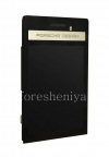 Фотография 5 — Экран LCD + тач-скрин (Touchscreen) в сборке для BlackBerry P'9983 Porsche Design, Черный с серебряной панелью