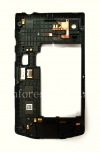 Photo 2 — Der mittlere Teil des ursprünglichen Fall für Blackberry P'9983 von Porsche Design, Schwarz mit Silber-Kamera