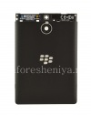 Photo 1 — Asli perakitan penutup belakang untuk BlackBerry Passport Perak Edition, Matte Black (Hitam)