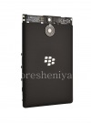 Фотография 5 — Оригинальная задняя крышка в сборке для BlackBerry Passport Silver Edition, Черный матовый (Black)