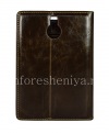 Photo 2 — Signature Leather Case CaseMe Premium kelas penutup pembukaan horisontal untuk BlackBerry Passport Perak Edition, Brown (Brown), untuk edisi Perak