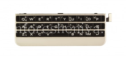 مجلس النواب الروسي لوحة المفاتيح مع لوحة وعنصر الاستشعار لبلاك بيري Passport النسخة الفضية (النقش), فضة / أسود (الشظية / أسود)