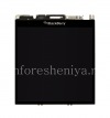 Photo 1 — LCD screen + touchscreen + base in assembly for BlackBerry Passport Silver Edition, Black, type 001/111