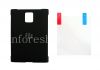 Photo 9 — La tapa de plástico original, cubierta del caso de Shell duro para BlackBerry Passport, Negro (negro)