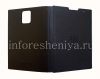 Фотография 7 — Оригинальный кожаный чехол с горизонтально открывающейся крышкой Leather Flip Case для BlackBerry Passport, Черный (Black)