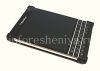 Фотография 3 — Оригинальный кожаный чехол Leather Flex Shell для BlackBerry Passport, Черный (Black)