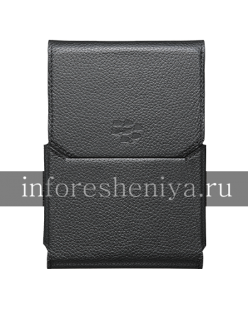 Housse en cuir d'origine avec clip pour Étui pivotant en cuir BlackBerry Passport