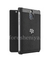 Photo 1 — L'étui en cuir d'origine à l'horizontale ouverture couvercle en cuir flip cas pour BlackBerry Passport, Noir (Noir), pour le Silver Edition