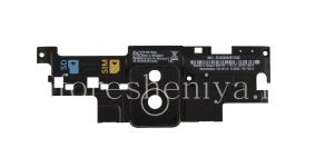 panneau de caméra avec des micros d'ambiance pour BlackBerry Passport, Noir (Black)