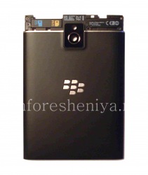 Оригинальная задняя крышка в сборке для BlackBerry Passport, Черный матовый (Black)