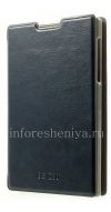 Photo 1 — Housse en cuir horizontale avec fonction d'ouverture Diary signifie BlackBerry Passport, Bleu foncé