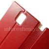 Фотография 6 — Кожаный чехол горизонтально открывающийся с функцией подставки Diary для BlackBerry Passport, Красный